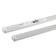 Алюминиевый профиль встраиваемый 2206 (1 м), матовый рассеиватель, 2 заглушки TDM