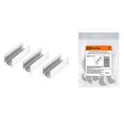Крепеж для одностороннего неона SMD2835-220 В, 5 см, алюминиевый, TDM