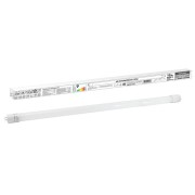 Лампа светодиодная НЛ-Т8-10 Вт-230 В-6500 К–G13, 600 мм, матовая, стекло, непов. Народная