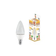 Лампа светодиодная FС37-10 Вт-230 В -4000 К–E14 Народная