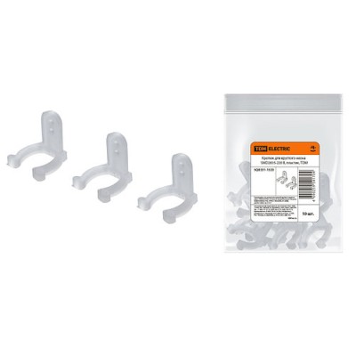 Крепеж для круглого неона SMD2835-220 В, пластик, TDM Крепеж для круглого неона SMD2835-220 В, пластик, TDM