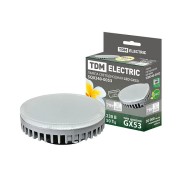 Лампа светодиодная GX53-7 Вт-3000 К TDM