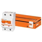 Авт. выкл. ВА47-125 2Р 100А 15кА х-ка D TDM