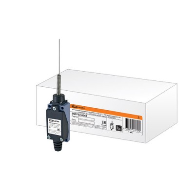 Концевой выключатель ВККН-2106М11-У2 пружинный рычаг «кошачий ус» 5А 1з+1р IP65 TDM Концевой выключатель ВККН-2106М11-У2 пружинный рычаг «кошачий ус» 5А 1з+1р IP65 TDM