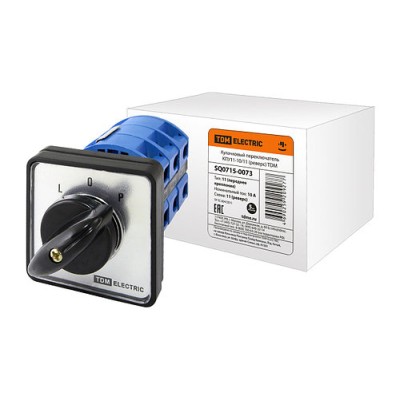 Кулачковый переключатель КПУ11-10/11 (реверс) TDM Кулачковый переключатель КПУ11-10/11 (реверс) TDM