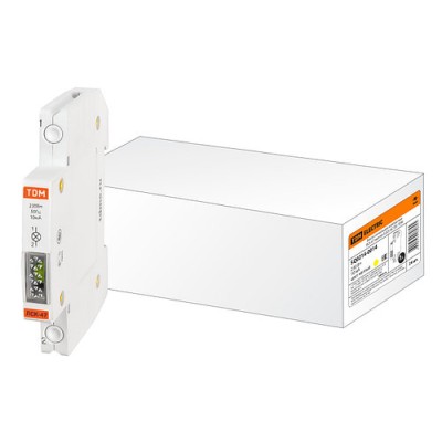 Лампа сигнальная компактная ЛСК-47 желтая (LED) AC/DC TDM Лампа сигнальная компактная ЛСК-47 желтая (LED) AC/DC TDM