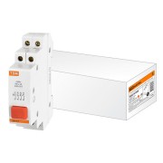 Выключатель кнопочный красный ВК-47 2НО;2НЗ SQ0214-0005