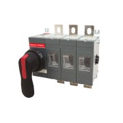 Рубильник ВНК-39-1 3П 800А с установленной фронтальной ручкой управления TDM