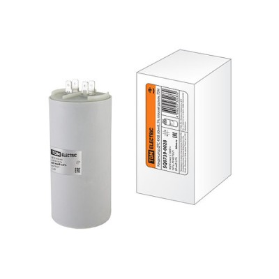 Конденсатор ДПС 450В, 60мкФ, 5%, плоский разъем, TDM Конденсатор ДПС 450В, 60мкФ, 5%, плоский разъем, TDM