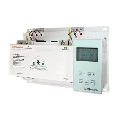 Блок автоматического ввода резерва БАВР 3П 250/250А TDM Блок автоматического ввода резерва БАВР 3П 250/250А TDM