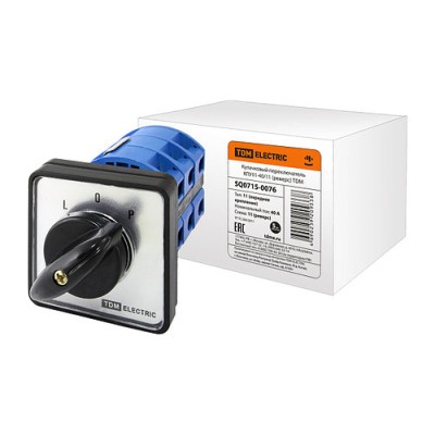 Кулачковый переключатель КПУ11-40/11 реверс SQ0715-0076 Кулачковый переключатель КПУ11-40/11 реверс SQ0715-0076