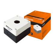 Корпус КП101 для кнопок 1место белый SQ0705-0001