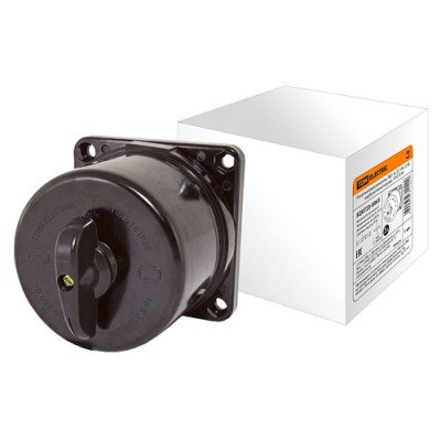 Пакетный выключатель ПВ2-16 2П 16А 220В, карболитовый корпус, IP30 TDM Пакетный выключатель ПВ2-16 2П 16А 220В, карболитовый корпус, IP30 TDM