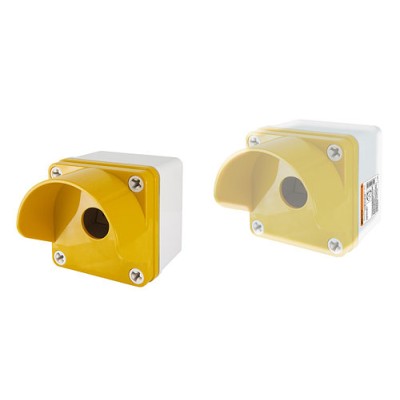 Корпус КП101 для кнопок 1место IP66 жёлтый SQ0705-0011 Корпус КП101 для кнопок 1место IP66 жёлтый SQ0705-0011