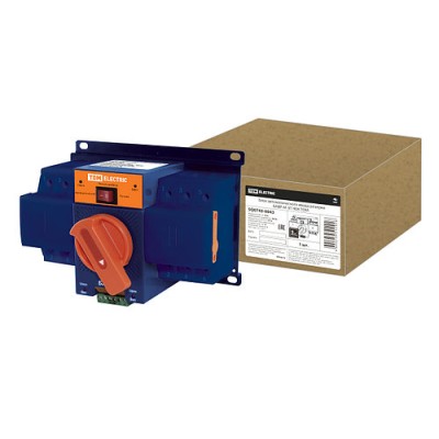 Блок автоматического ввода резерва БАВР-М 3П 40А TDM Блок автоматического ввода резерва БАВР-М 3П 40А TDM