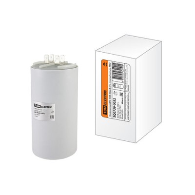 Конденсатор ДПС 450В, 80мкФ, 5%, плоский разъем, TDM Конденсатор ДПС 450В, 80мкФ, 5%, плоский разъем, TDM