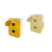 Корпус КП102 для кнопок 2места IP66 жёлтый SQ0705-0012