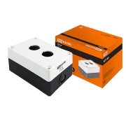 Корпус КП102 для кнопок 2места белый SQ0705-0002