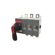 Рубильник ВНК-35-1 3П 160А с установленной фронтальной ручкой управления TDM