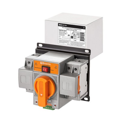 Блок автоматического ввода резерва БАВР-М 2П 40А TDM Блок автоматического ввода резерва БАВР-М 2П 40А TDM