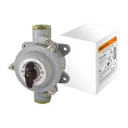 Пакетный выключатель ПВ2-40 2П 40А 220В, силуминовый корпус, IP56 TDM