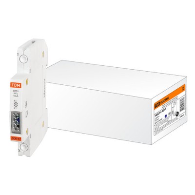 Лампа сигнальная компактная ЛСК-47 синяя (LED) AC/DC TDM Лампа сигнальная компактная ЛСК-47 синяя (LED) AC/DC TDM