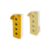 Корпус КП104 для кнопок 4места IP66 жёлтый SQ0705-0014