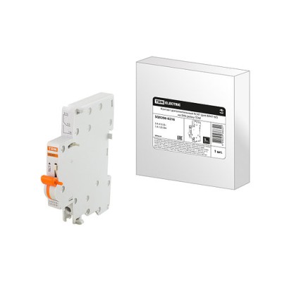 Контакт дополнительный КС47 (для ВА47-60) на DIN-рейку TDM Контакт дополнительный КС47 (для ВА47-60) на DIN-рейку TDM