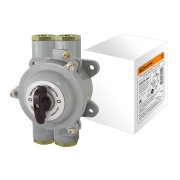 Пакетный выключатель ПВ2-63 2П 63А 220В, силуминовый корпус, IP56 TDM