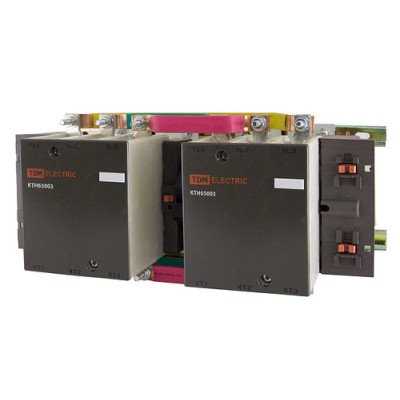 Контактор КТН-65003 реверс 500А 400В/АС3 TDM Контактор КТН-65003 реверс 500А 400В/АС3 TDM