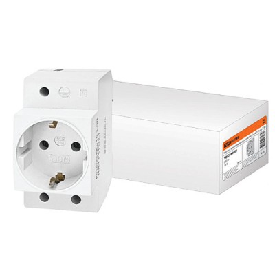 Розетка с заземляющим контактом РАр10-3-ОП Shuko TDM Розетка с заземляющим контактом РАр10-3-ОП Shuko TDM