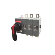 Рубильник ВНК-35-1 3П 250А с установленной фронтальной ручкой управления TDM