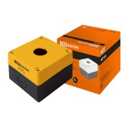 Корпус КП101 для кнопок 1место желтый SQ0705-0006