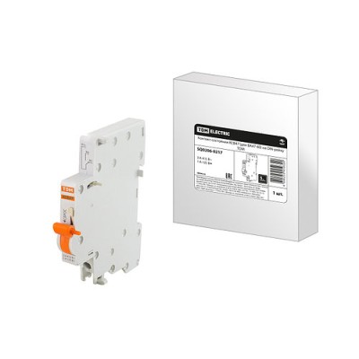Контакт состояния КСВ47 (для ВА47-60) на DIN-рейку TDM Контакт состояния КСВ47 (для ВА47-60) на DIN-рейку TDM