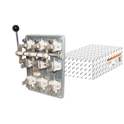 Рубильник РПБ-1/1Л У3 TDM (100А, левый привод, без плавких вставок) Рубильник РПБ-1/1Л У3 TDM (100А, левый привод, без плавких вставок)