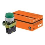 Кнопка SB2-BL31 с возвратом, 1НО, d22 мм, зеленая, IP40 TDM