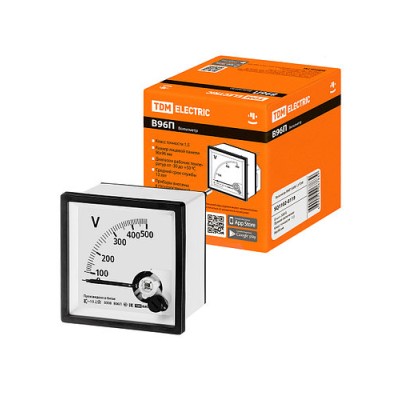 Вольтметр В96П 500В-1,5 TDM Вольтметр В96П 500В-1,5 TDM