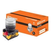 Лампа AL-22TE сигнальная d22мм прозрачный неон/230В цилиндр SQ0702-0039