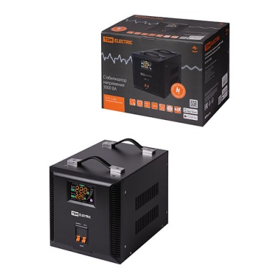 Стабилизатор напряжения БСР1-3,0 кВА электронный переносной TDM Стабилизатор напряжения БСР1-3,0 кВА электронный переносной TDM