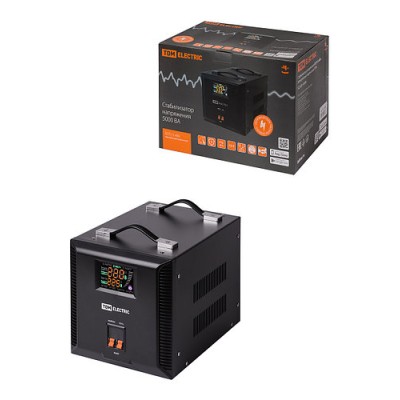 Стабилизатор напряжения БСР1-5,0 кВА электронный переносной TDM Стабилизатор напряжения БСР1-5,0 кВА электронный переносной TDM