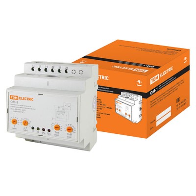 Реле ограничения мощности ОМ-1 3/30-Н-01 (1ф, 3-30кВт, 4мод, с реле напр.) TDM Реле ограничения мощности ОМ-1 3/30-Н-01 (1ф, 3-30кВт, 4мод, с реле напр.) TDM