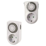 Таймер розеточный ТРМ-Н-01 30мин/24ч 10А суточный Народный TDM SQ1506-0101