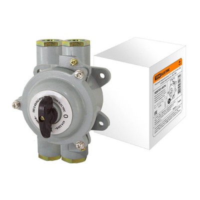 Пакетный переключатель ПП 2-63/Н2 2П 63А 220В, силуминовый корпус, IP56 TDM Пакетный переключатель ПП 2-63/Н2 2П 63А 220В, силуминовый корпус, IP56 TDM