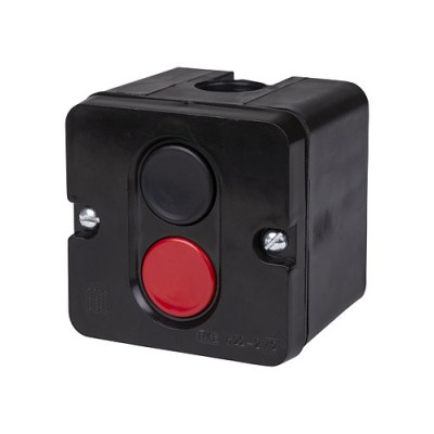 Пост кнопочный ПКЕ 722 У2, красная и черная кнопки, IP54 TDM Пост кнопочный ПКЕ 722 У2, красная и черная кнопки, IP54 TDM