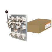 Рубильник РПБ-4/1Л У3 TDM (400А, левый привод, без плавких вставок)