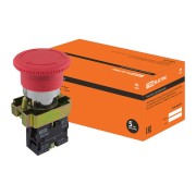 Кнопка BS542 Грибок аварийная с фиксацией поворотная красный SQ0704-0052