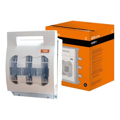 Шинный выключатель-разъединитель с функцией защиты ШПВР 1 3П 250A TDM Шинный выключатель-разъединитель с функцией защиты ШПВР 1 3П 250A TDM