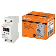 Реле напряжения 1ф серии АЗМ-LED с LED-дисплеем 63А-230В TDM