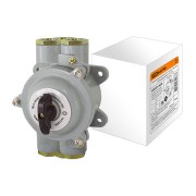 Пакетный переключатель ПП 2-16/Н3 2П 16А 220В, силуминовый корпус, IP56 TDM