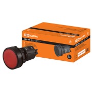 Кнопка переключатель SB7-EA45 d22мм 1з+1р красная SQ0746-0022
